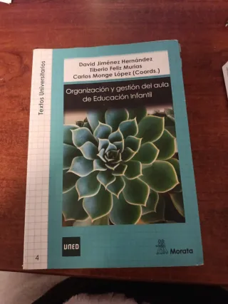 Libros de educación infantil primer año UNED