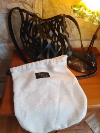 Pelleteria Urban Style Bolso cubo bandolera