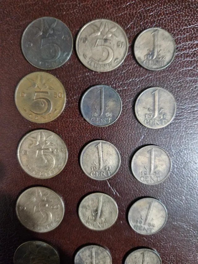 Lote 17 de monedas antiguas