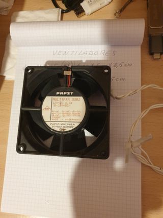 Pack nº 5: PAPST MULTIFAN 3382(12V) + BOXER (230V)