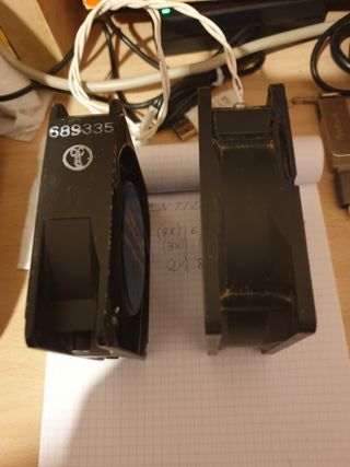 Pack nº 5: PAPST MULTIFAN 3382(12V) + BOXER (230V)