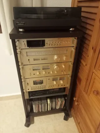 Equipo de música Fisher vintage