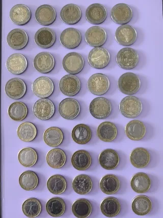 Coleção de Moedas Antigas Mundo