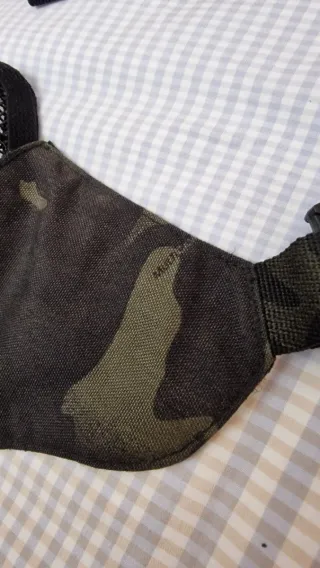 Máscara Airsoft TMC Camuflaje multifamiliar negro