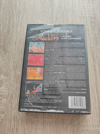Aladdin Sega Mega Drive