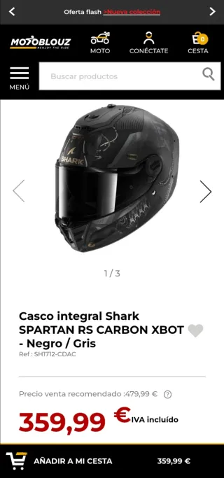 Casco moto