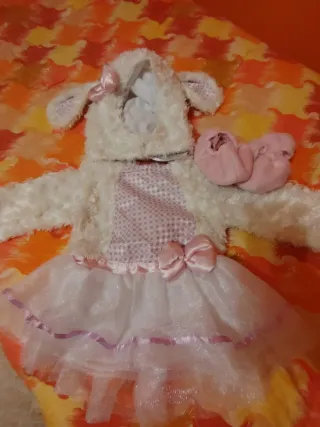 Costume da coniglietta 6-12 mesi