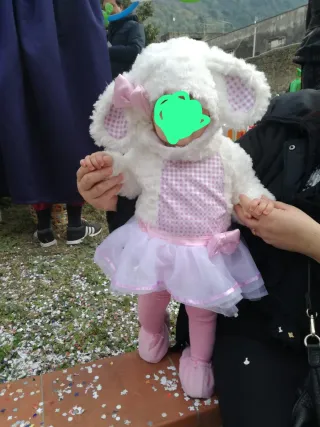 Costume da coniglietta 6-12 mesi