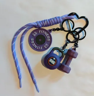 Llavero crossfit lila