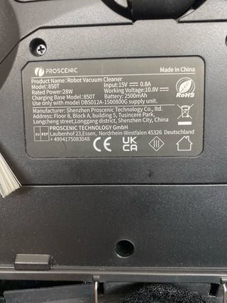 Robot proscenic 850T Robot Aspirador 3000Pa