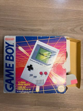 Consola Nintendo Game Boy Blanca + Juego