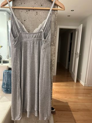 Conjunto camisón lactancia y bata