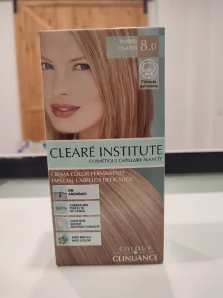 Tinte Rubio Claro 8.0 Clearé Institute