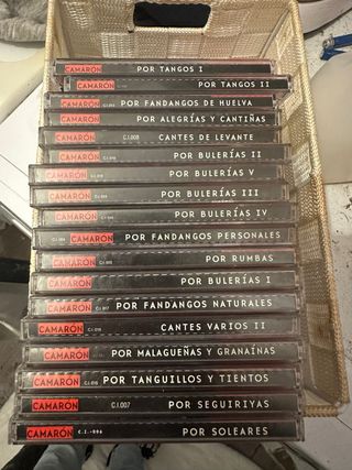 Discos Camaron Flamenco - Lote Completo 18 cds