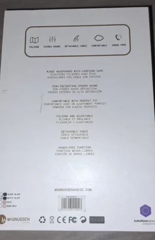 Auriculares Bluetooth Magnussen W1 Negros