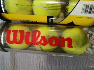 3 Botes Pelotas Padel Wilson Amarillas