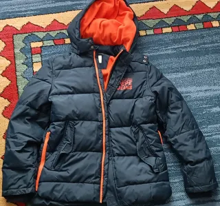 Chaqueta Pepe Jeans niño azul naranja T.13-14