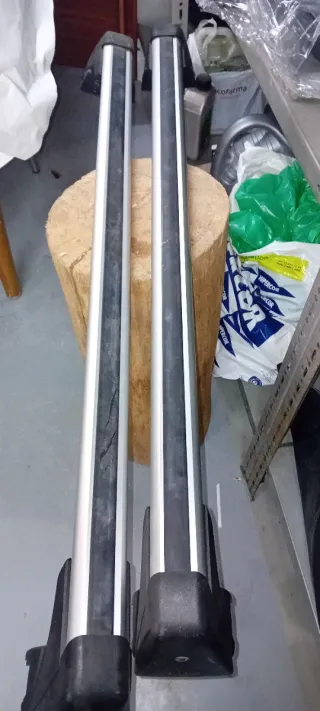 Portaesquís / Portaequipajes de un BMW driver