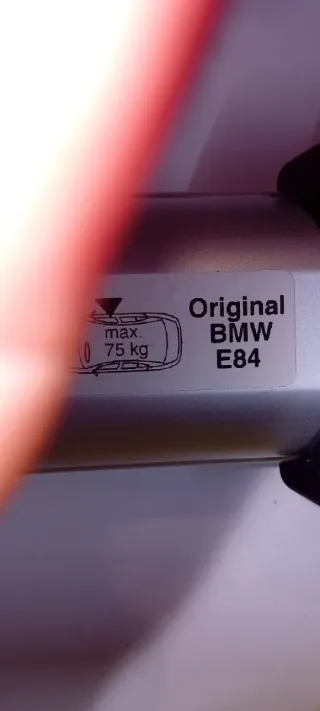 Portaesquís / Portaequipajes de un BMW driver