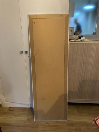 Espejo cuerpo entero madera blanco