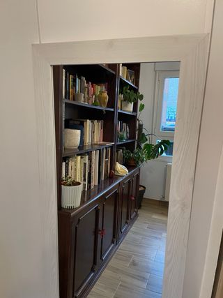 Espejo cuerpo entero madera blanco