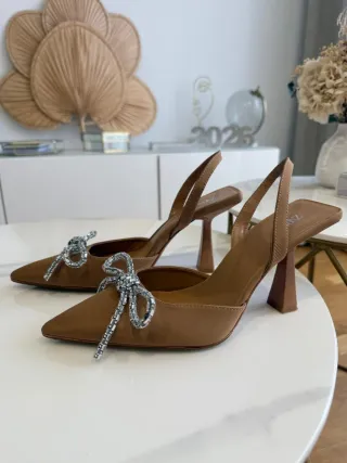 Zapatos lazo Zara