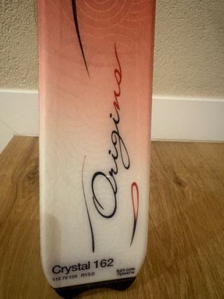 Esquís Salomon Crystal Mujer 162cm + Fijaciones