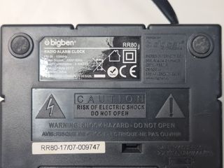 Radio Despertador Cubo Rubik