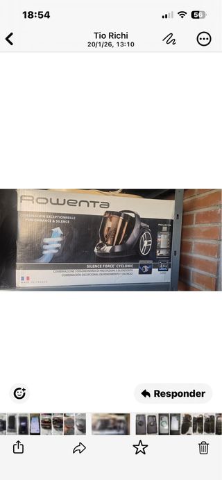 Aspiradora Rowenta Silence Force Cyclonic