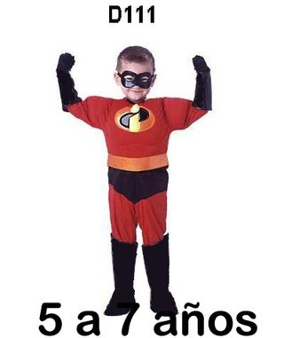 Disfraz Mister Increíble T-2 (5-7 años)