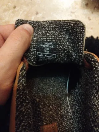 Zapatos casuales Zara beige/marrón