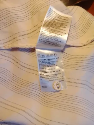 H&M talla 40-42 Vestido largo beis