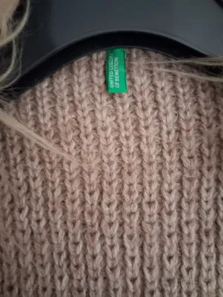 Gilet pelliccia sintetica beige