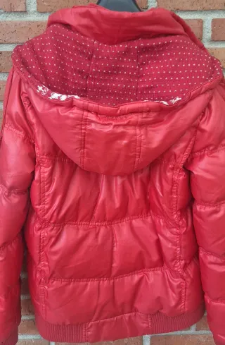 Plumífero Pepe Jeans Rojo con Capucha