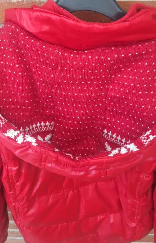 Plumífero Pepe Jeans Rojo con Capucha