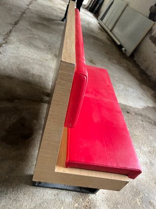 Banco 2 pax patas metálicas