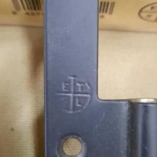 Lote 30 Pernios/Bisagras Anticuario Negro 110mm.