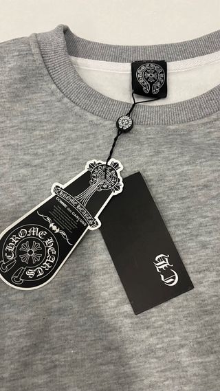 Sudadera Chrome Hearts Gris