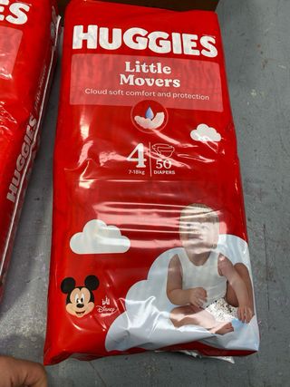 Fraldinhas Huggies Little Movers