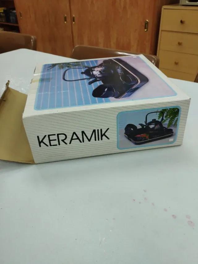 Juego de té/sake porcelana negro