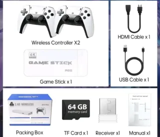 Consola Retro M15 Plus Blanca
