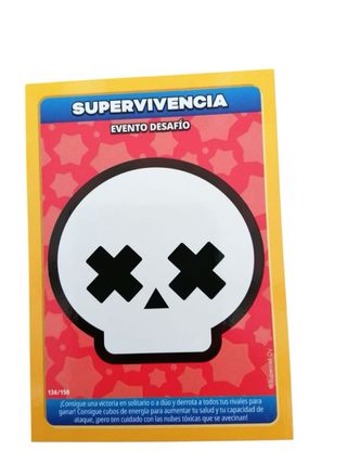 Lote 6 Cartas Brawl Stars