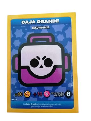 Lote 6 Cartas Brawl Stars