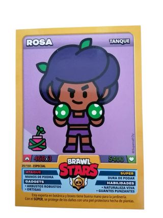 Lote 6 Cartas Brawl Stars