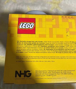 Caja Almacenamiento LEGO