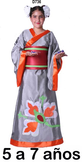 Disfraz Geisha 5-7 años
