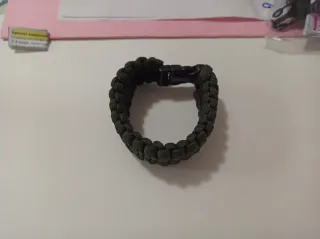Pulsera militar táctica paracord desmontable