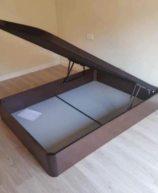 Camas abatibles de madera + colchones