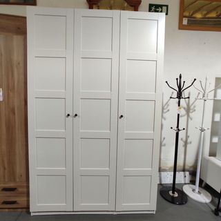 Armario ropero 3P Blanco Ikea (Outlet)