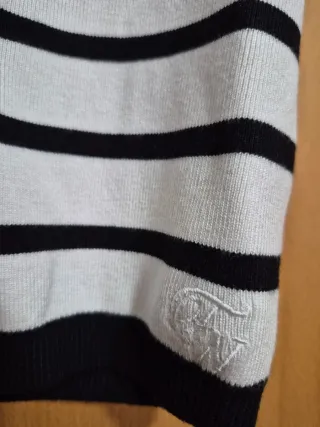 Top Tally Weijl Rayas Negras y Blancas